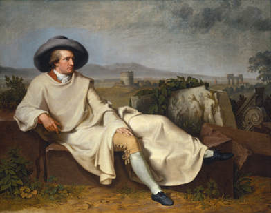 Figure 86 Goethe in repose